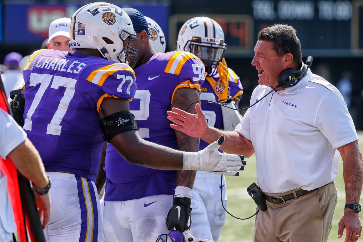 LSU OL Saahdiq Charles Drafted by the Redskins