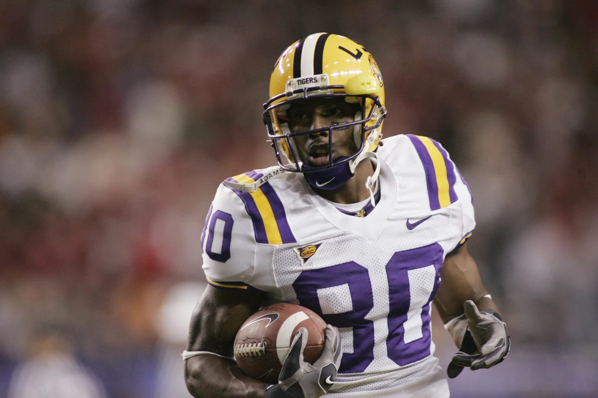 LSU Football Career Receiving Yards Leaders