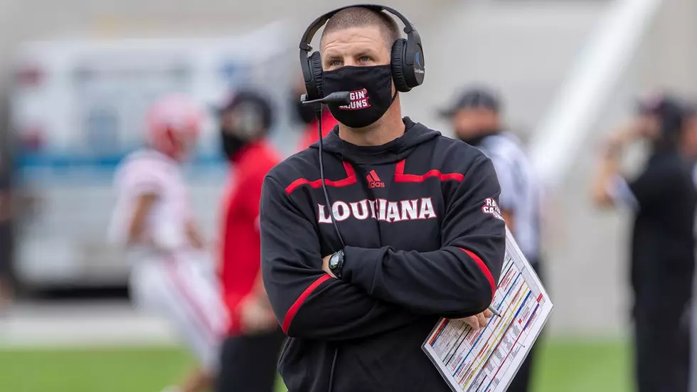 UL Football Moves Up in National Polls