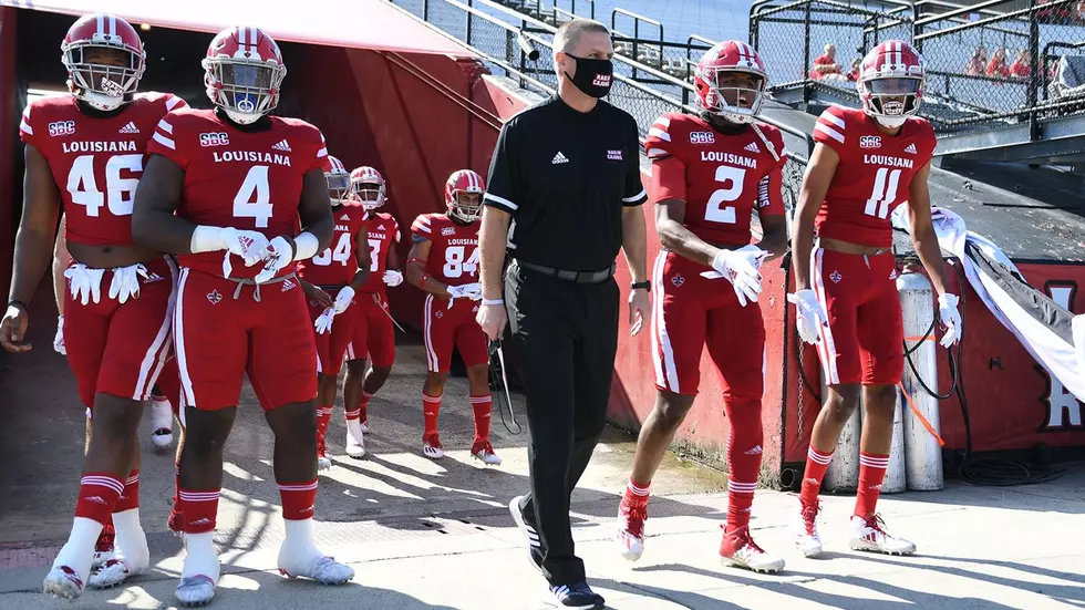 UL Football Game Against Coastal Carolina Postponed