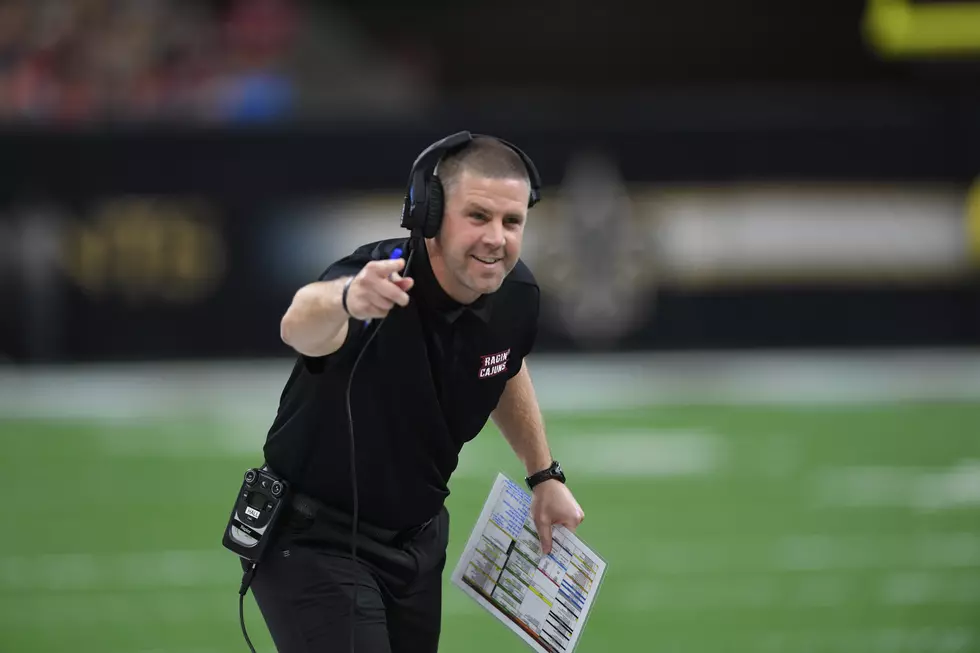 Coach Billy Napier on Why He Loves Coaching at UL, Preparing for Texas, Lessons Learned From his Father &#038; More [Audio]