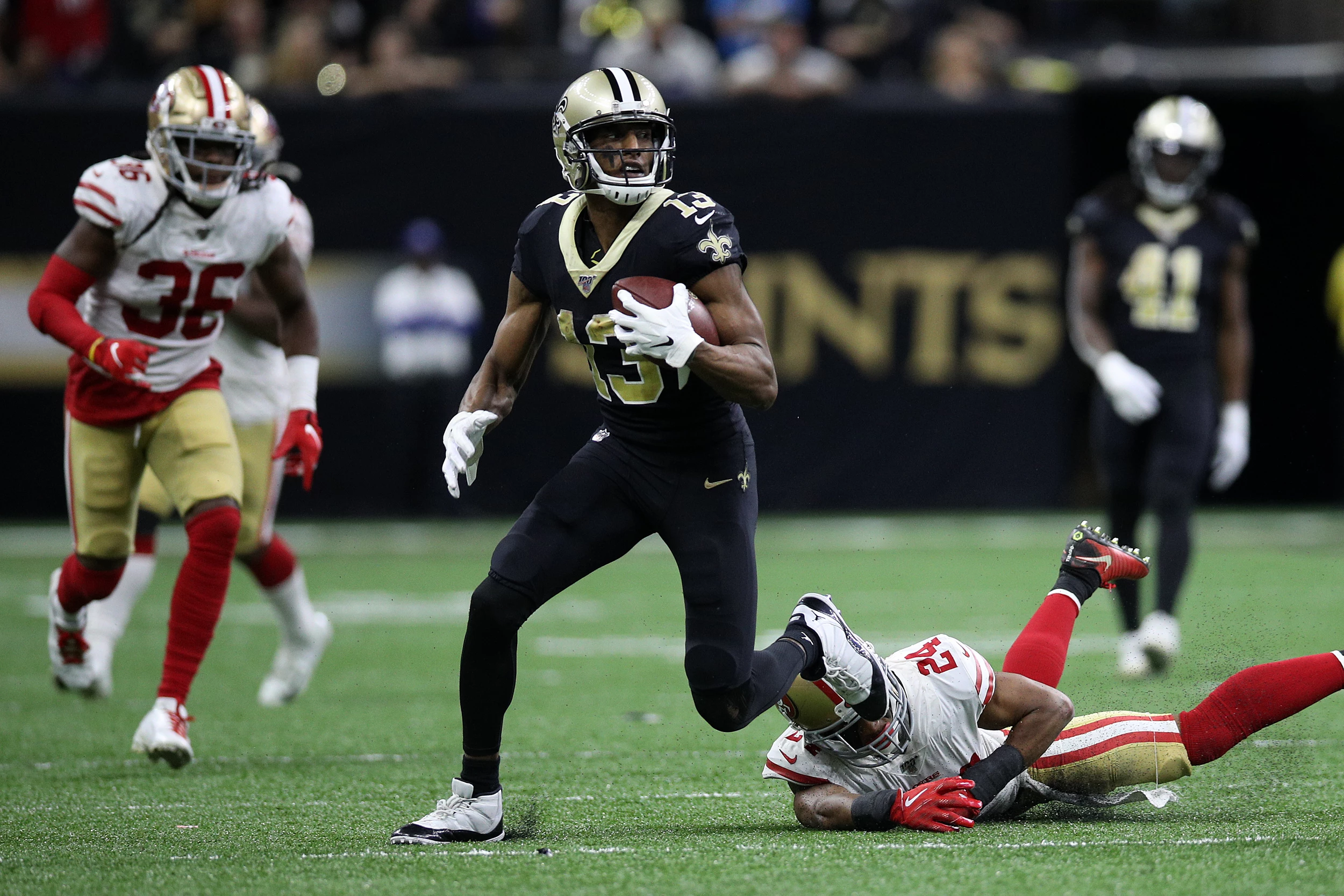 49ers game today: Niners vs. Saints injury report, spread, over