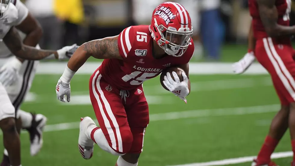 Website Projects UL's Elijah Mitchell to Get Drafted By NFC Team