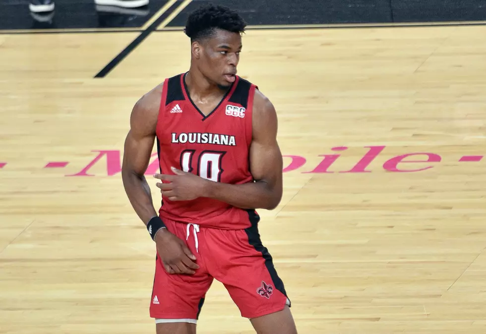 Ragin&#8217; Cajuns Theo Akwuba Named LSWA Player of the Week