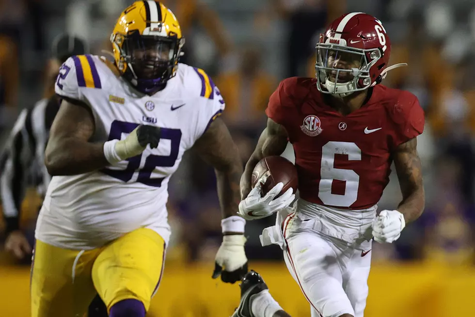 Alabama Rolls Past LSU 55-17