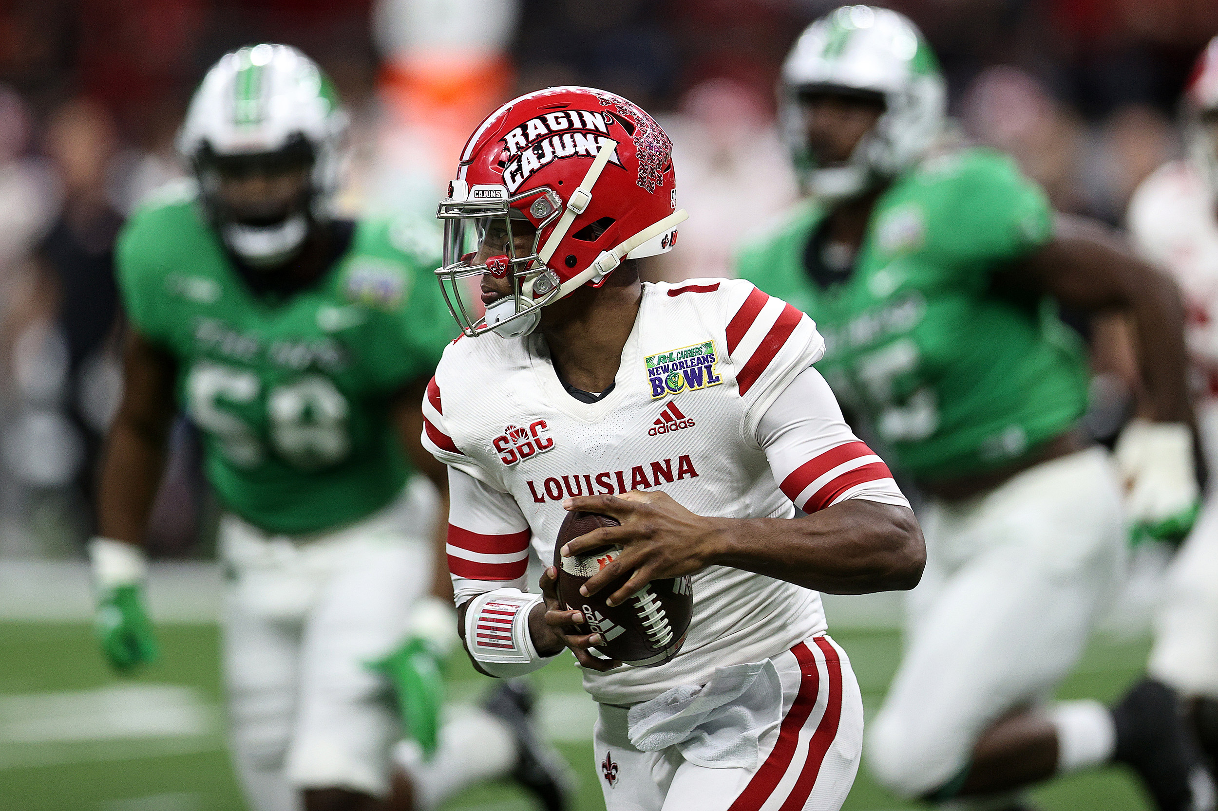 Balanced offense: No. 25 Louisiana Ragin' Cajuns run away