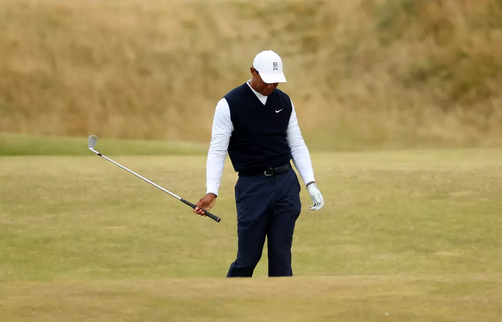 Tiger Woods Has Dissapointing Opening Round at St. Andrews