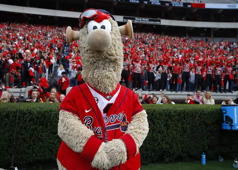 Watch: Social Media Reacts To Atlanta Braves Mascot Delivering Brutal Stiff Arm In Pee-Wee Football Game