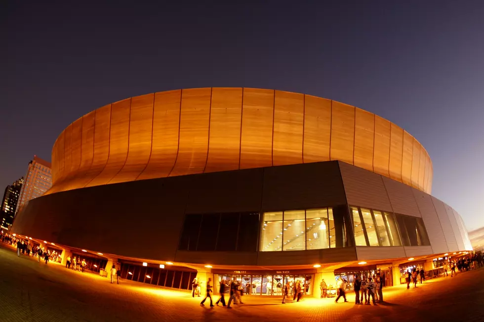 Saints Fans Celebrate New Superdome Sign Trolling Falcons [Photos]