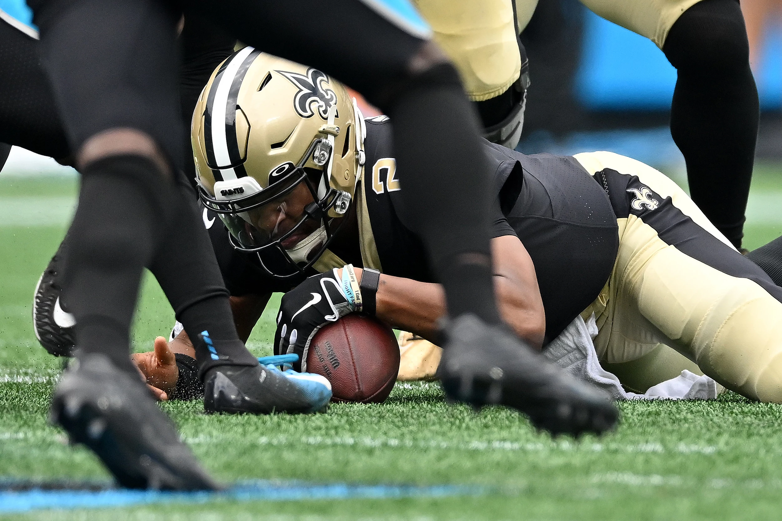 Cameron Jordan jokes that he's trying to find the next Saints QB