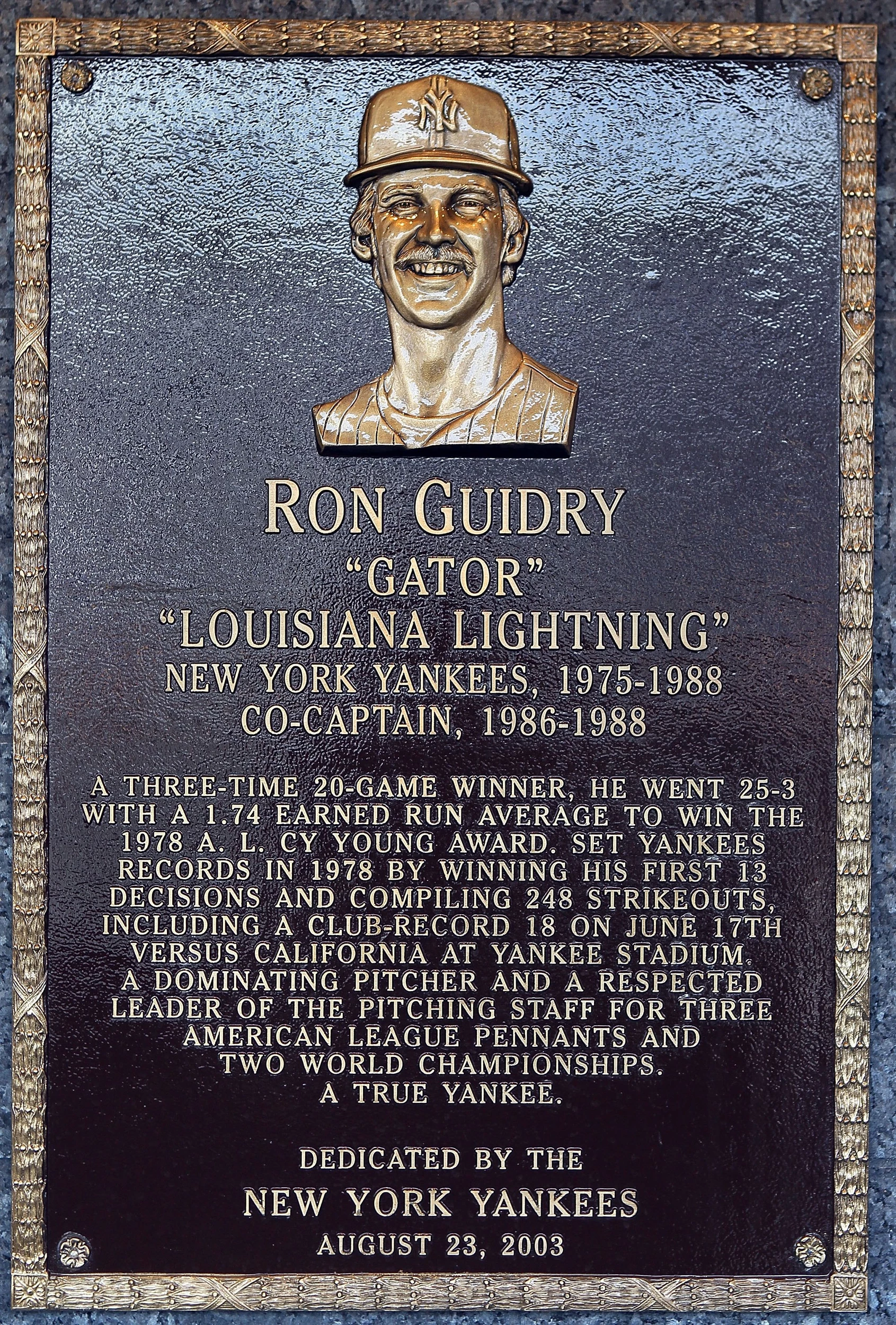 Ron Louisiana Lightning Guidry
