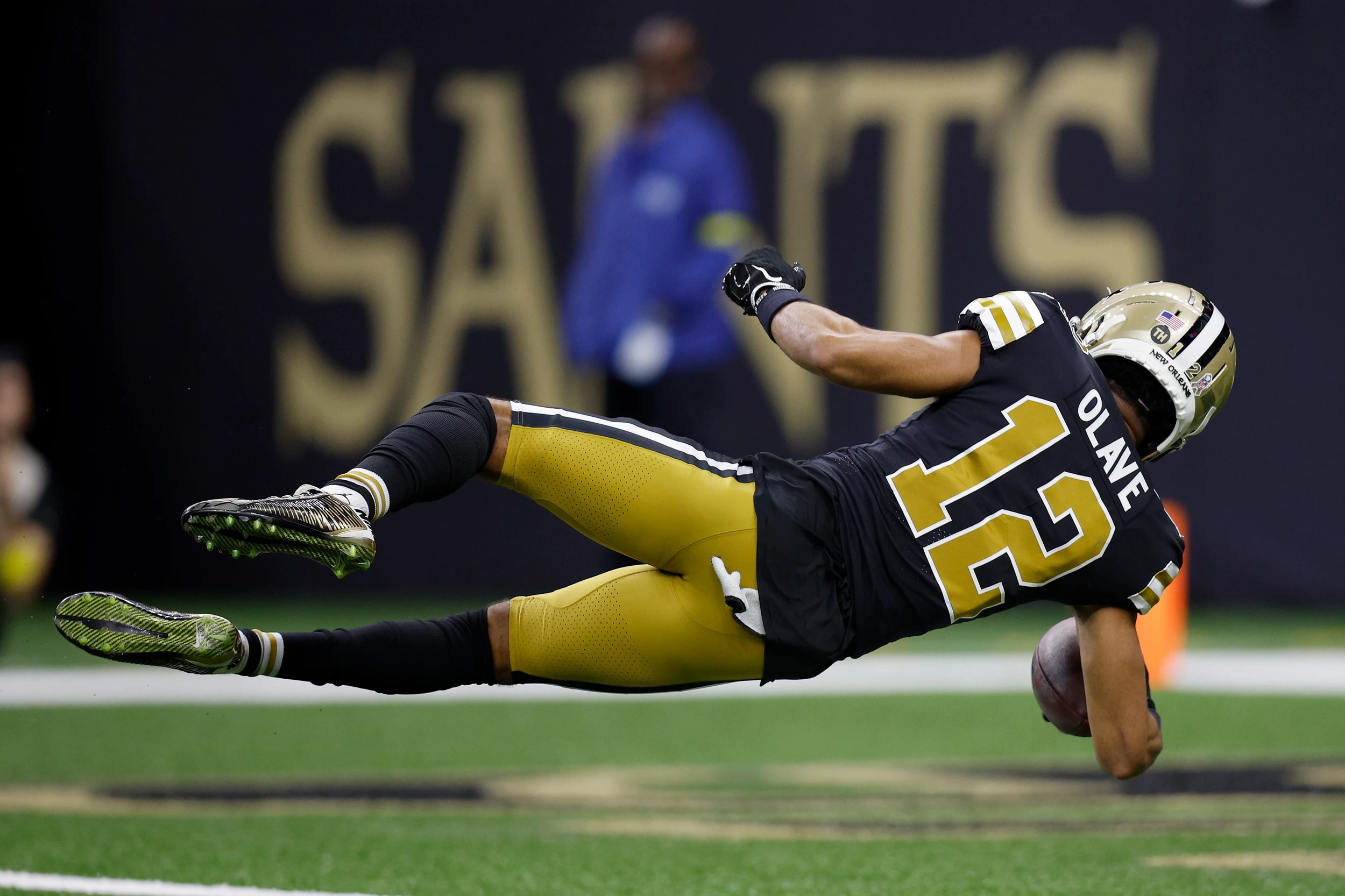 Chris Olave is 3rd Saints rookie with 1,000 yards receiving, Saints