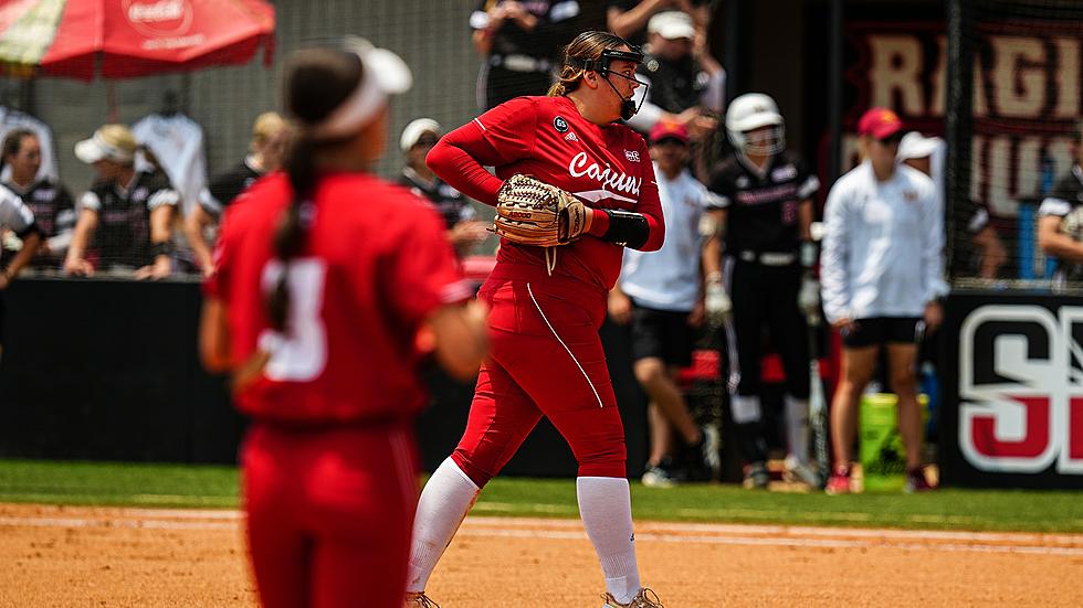 Cajuns Softball Secures the Sweep in Run Rule Fashion