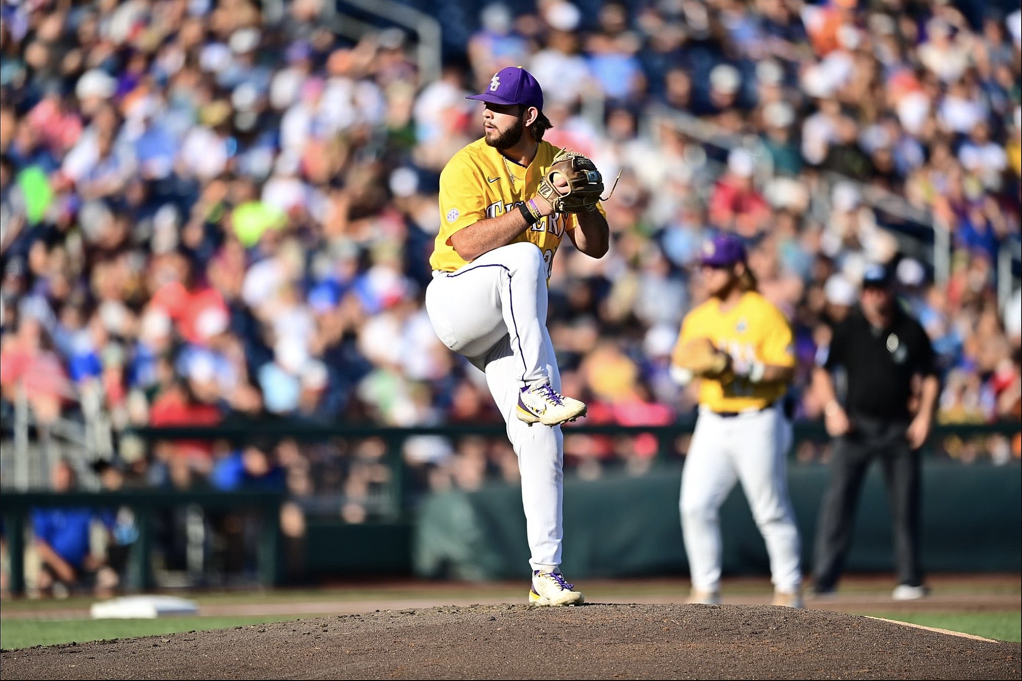 Nate Ackenhausen shines in his first start and LSU shuts out