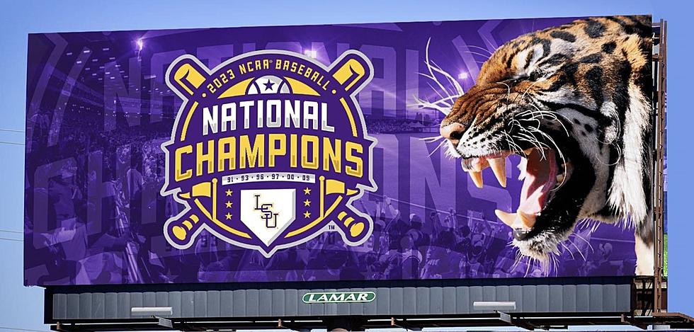 Youth Champion Gold LSU Tigers Six-Time Baseball National