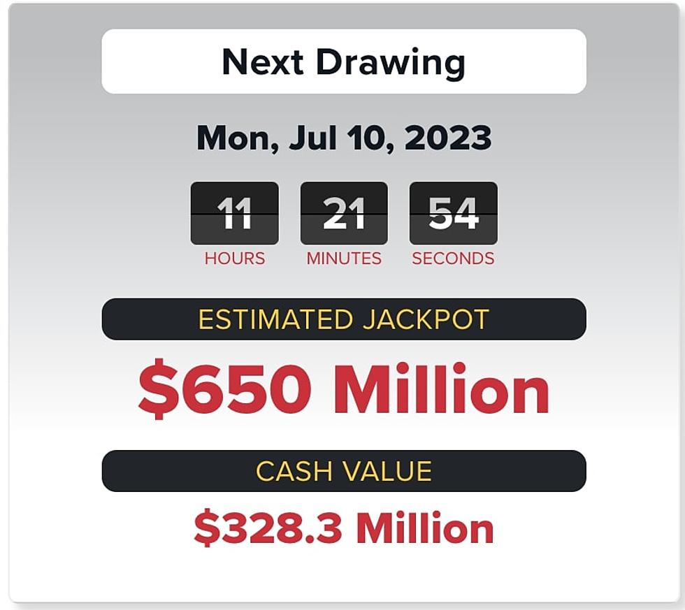 Powerball jackpot rises to an estimated $650 million
