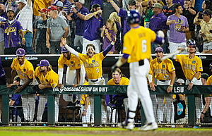 LSU Baseball Makes Comeback Against UNC, Fights for Trip to Super...