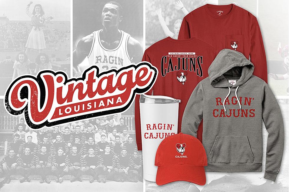 UPDATED - Ragin' Cajuns Vintage Merchandise Available Monday