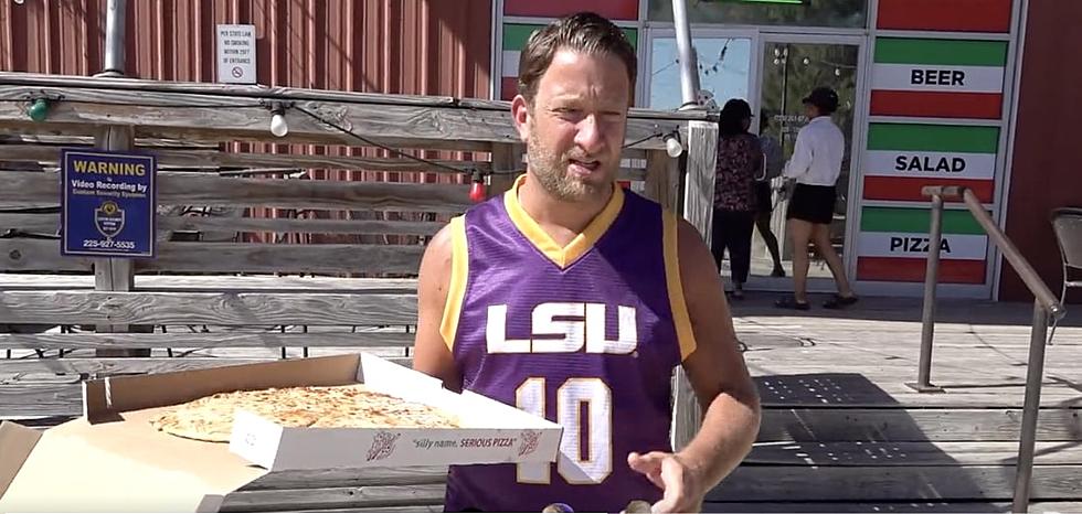Barstool’s Dave Portnoy with One Bite Pizza Review In Baton Rouge – Explicit