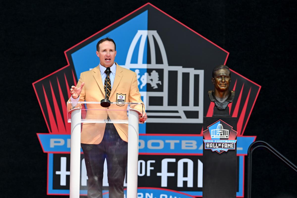 Drew Brees Will Be Inducted into the New Orleans Saints Ring of Honor on October 11
