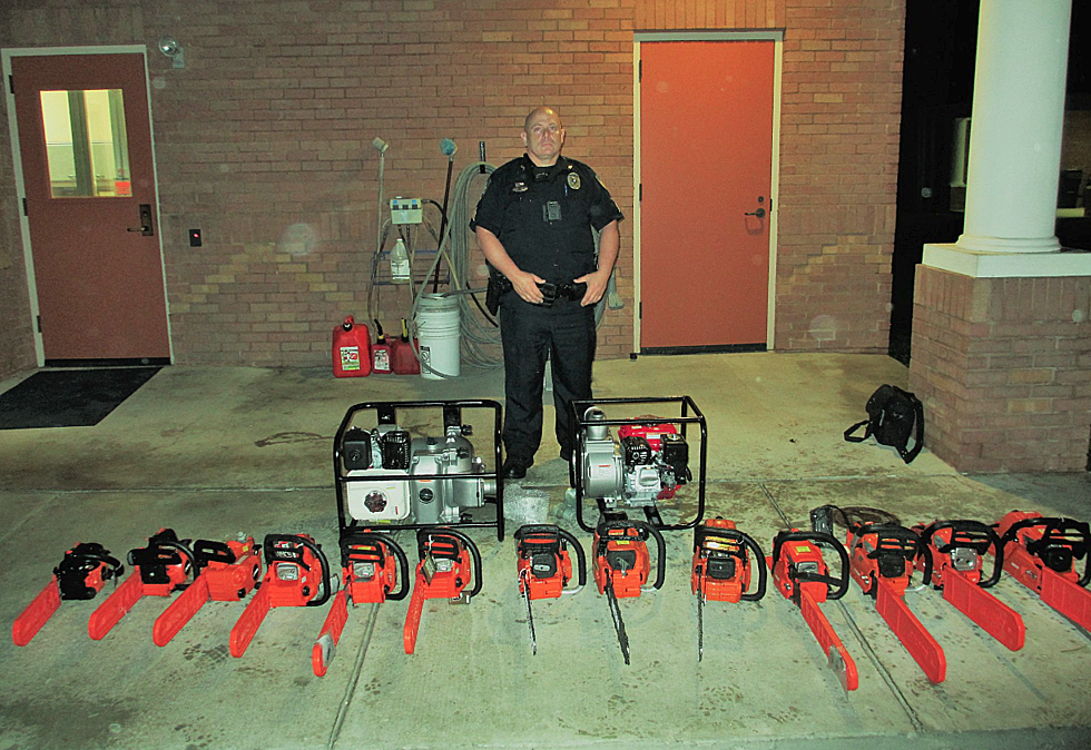 Scott Police Arrest Man With Carload Of Stolen Power Tools