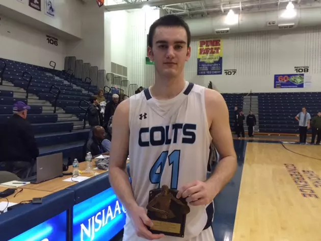 CBA&#8217;s Pat Andree is the I&#8217;m Possible Training/Ocean Trophies SCT Boys Semifinal Player of the Game