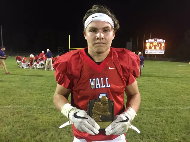Wall RB Brady McNally is the Ocean Trophies Player of the Game &#8211; Week 1