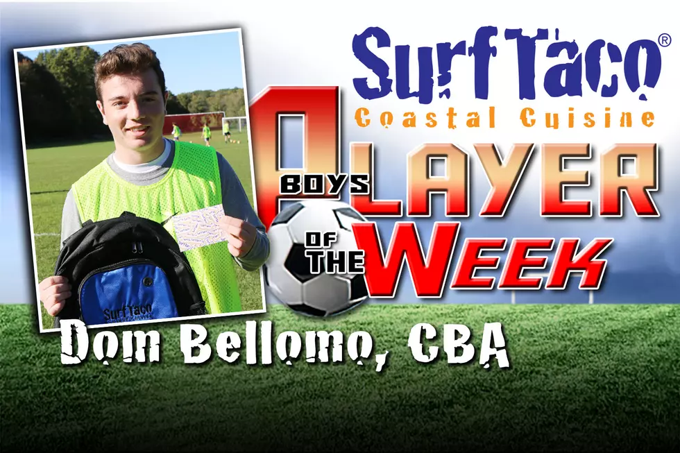 Boys Soccer &#8211; Surf Taco Week 6 Player of the Week: Dom Bellomo, CBA