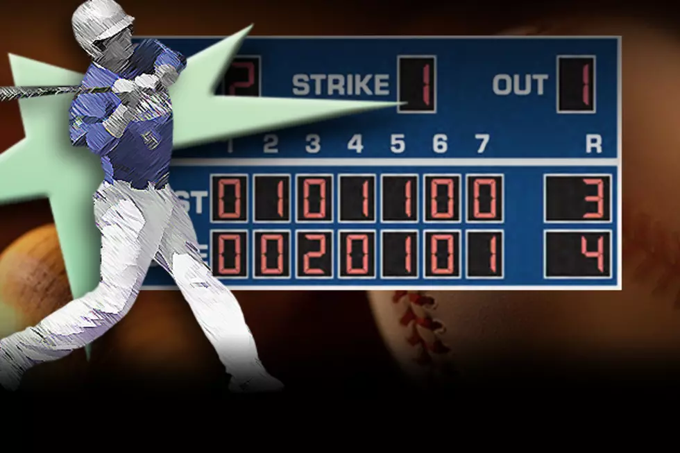 Baseball Saturday Strike Out Autism Challenge Scoreboard, 4/6/19