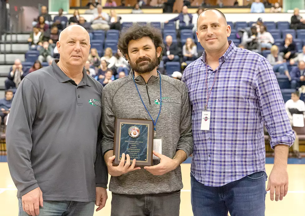 The Shore Sports Network&#8217;s Senior Editor Matt Manley Honored