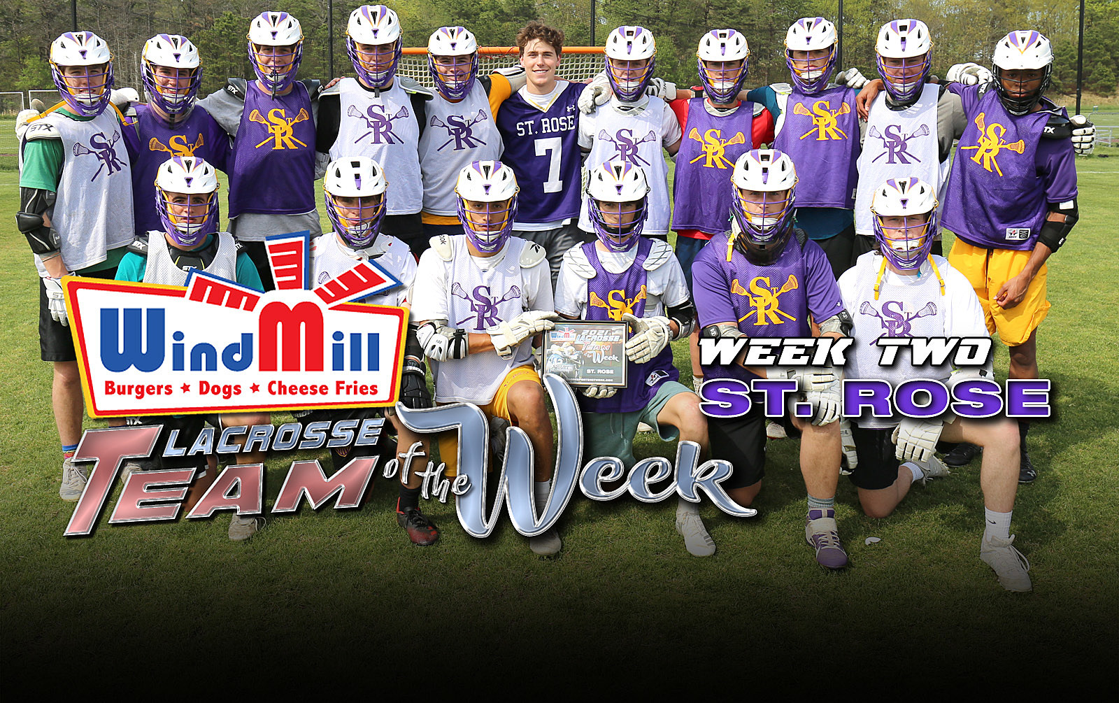 St. Rose is the Shore Conference Boys Lacrosse Team of the Week