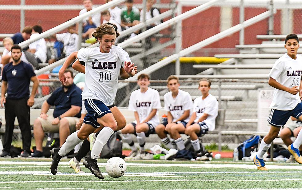 Boys Soccer – Riley Scores Twice, Lacey Earns Dramatic Win to Close in on B South Title