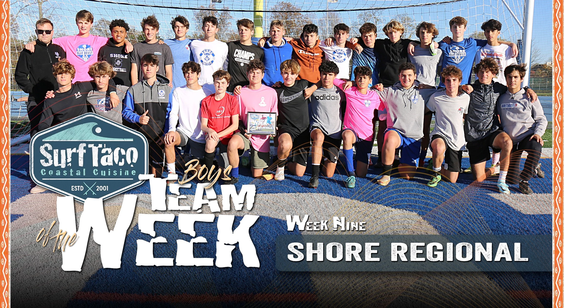 Surf Taco Week 9 Boys Soccer Team of the Week: Shore