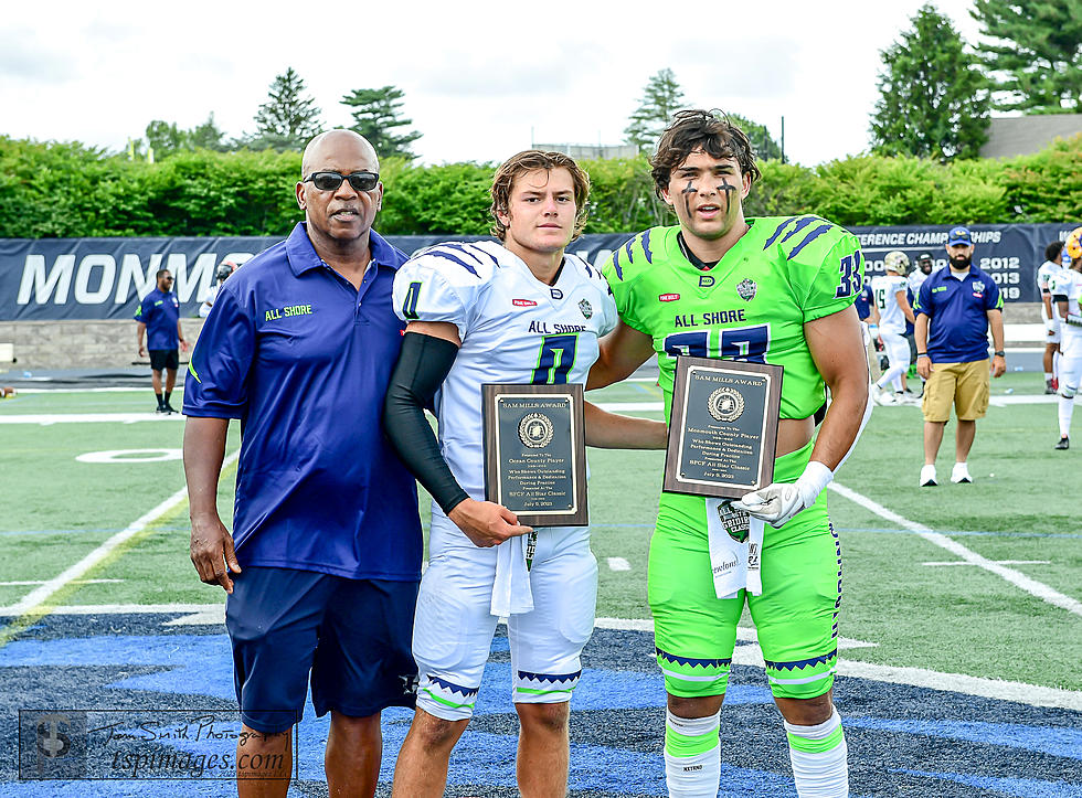 2023 All-Shore Gridiron Classic: Raritan’s Kieran Falzon, Point Beach’s Joe Beley selected for Sam Mills Award