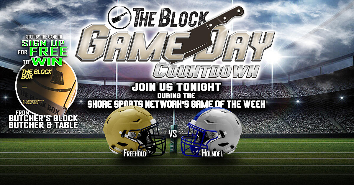 The Block GameDay Countdown comes to Holmdel for Week 5