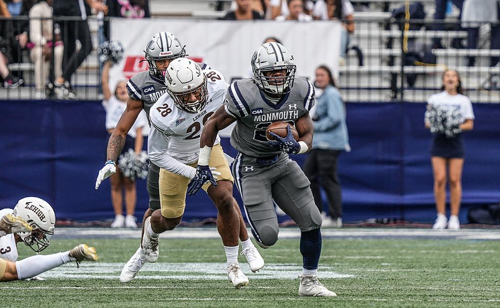 Monmouth University Football Races Past Lehigh on Homecoming