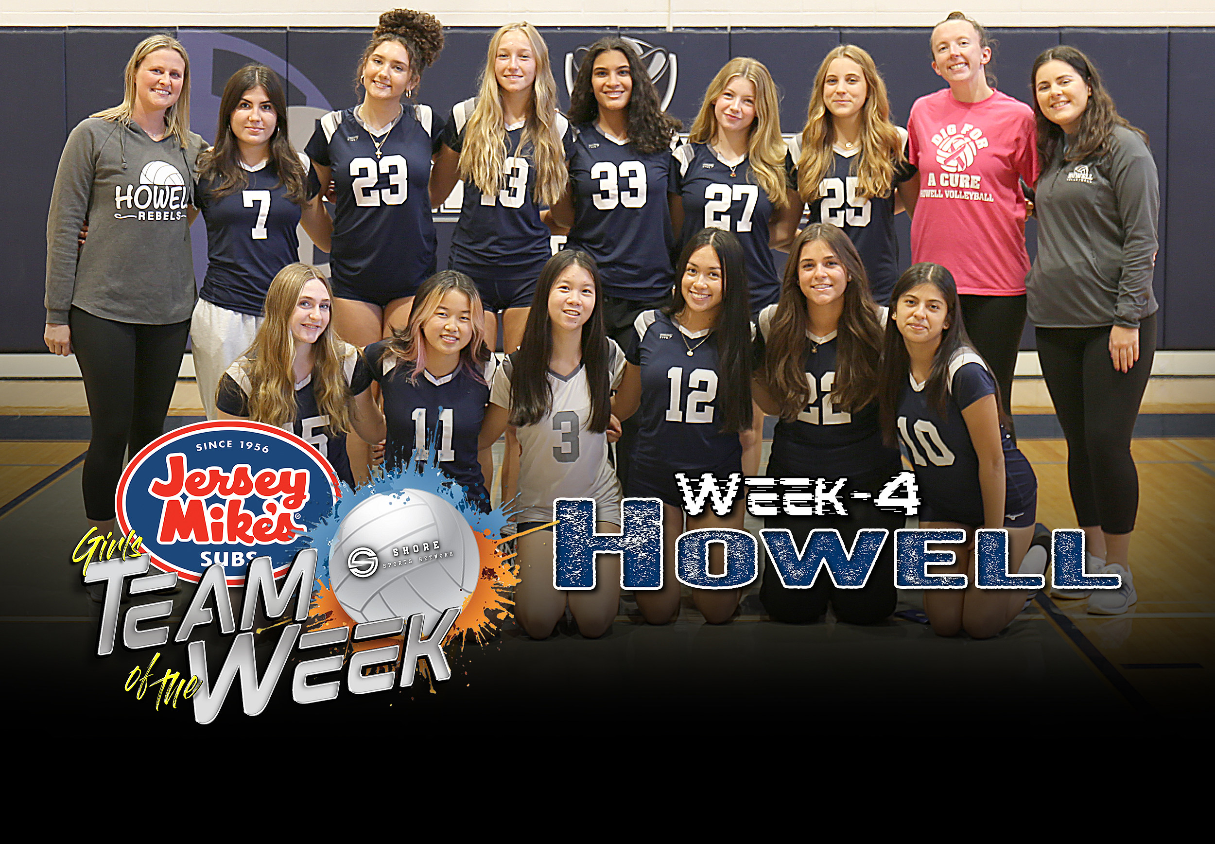 Jersey Mike's Week 4 Girls Volleyball Team of the Week: Howell
