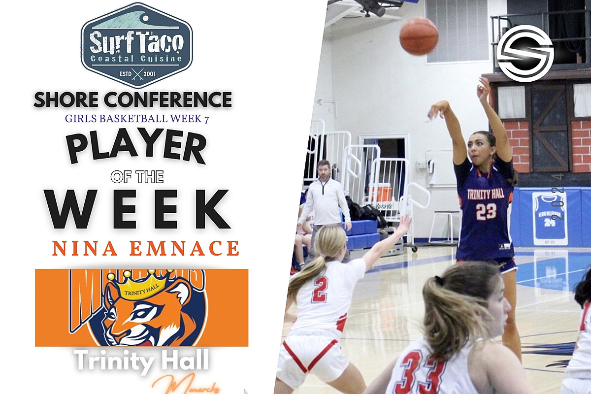 Nina Emnace Dominates on the Court: Shore Conference Player of the Week