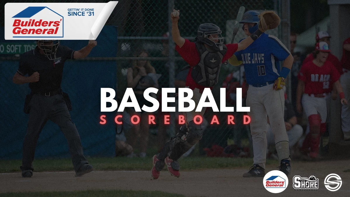 Builders’ General Baseball Tuesday Scoreboard, April 1