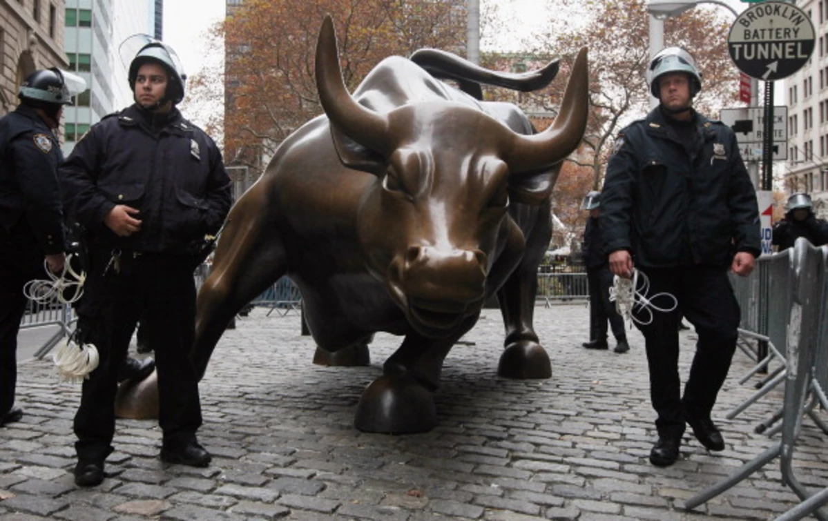 Occupy Wall Street бык