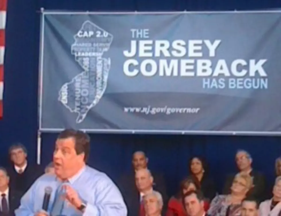 Gov. Christie Starts Selling Tax Cut Plan to People