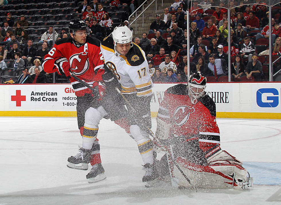 Devils Lose on 3rd Period Rally by Bruins