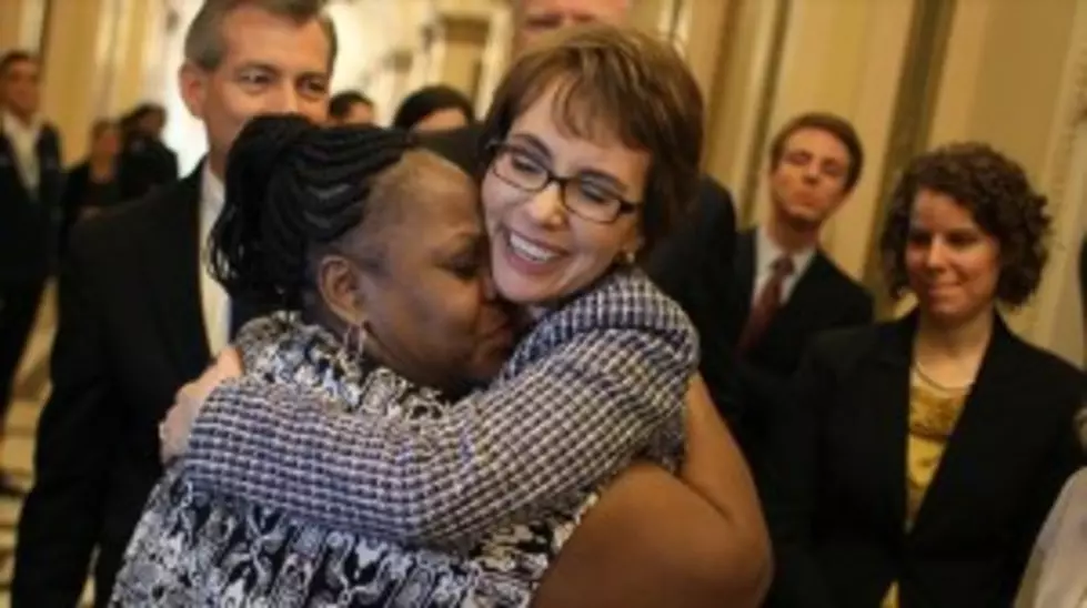 Arizona Congresswoman Giffords Gives Formal Farewell