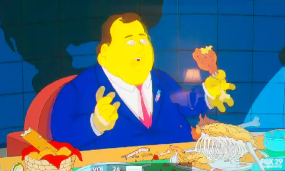 Governor Christie Makes an Appearance on ‘The Simpsons’ [VIDEO]