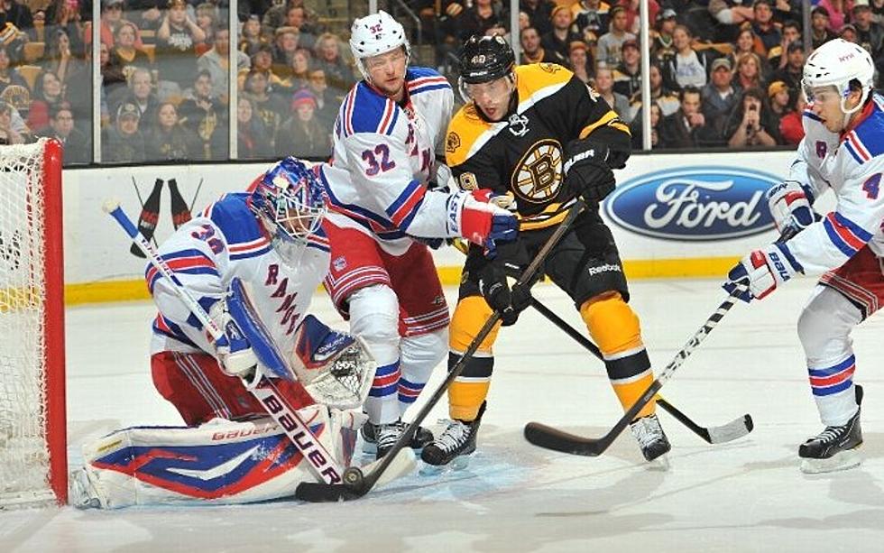 Rangers Blank Bruins on Lundqvist’s 42 Saves
