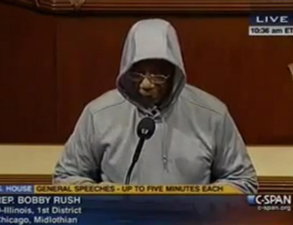 Congressman Bobby Rush Wears Hoodie on House Floor [VIDEO, POLL]