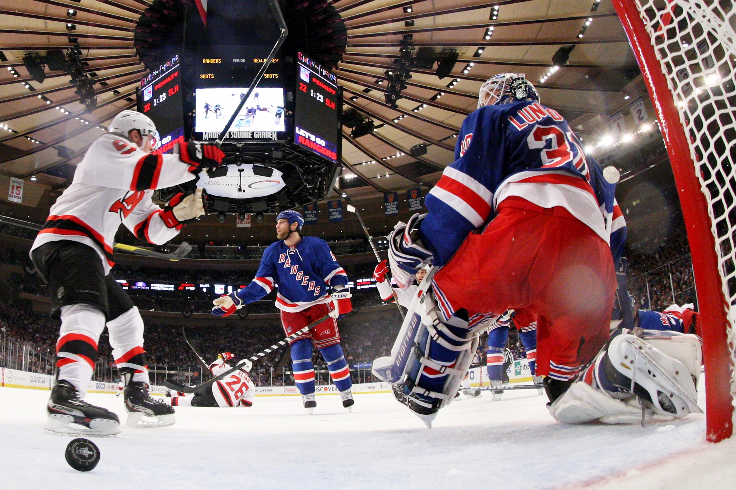 rangers v devils