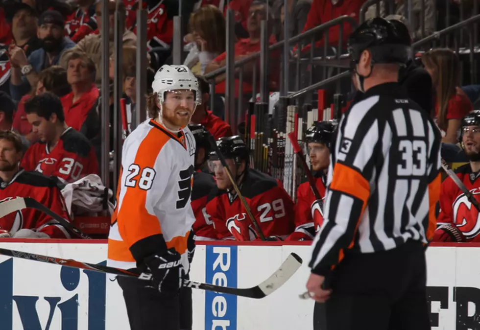 Flyers&#8217; Star Claude Giroux Suspended For Game 5 vs. Devils