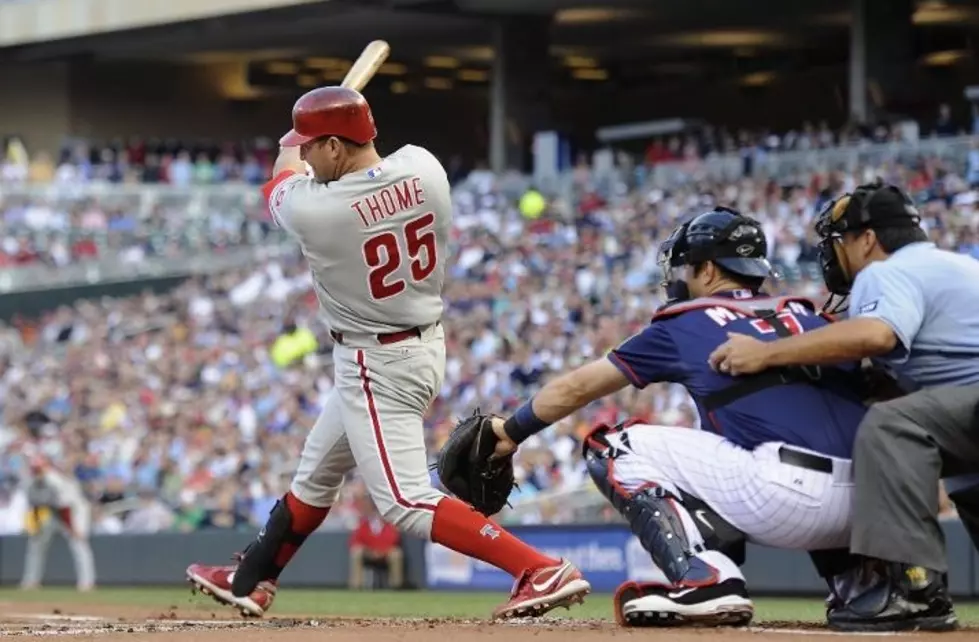 Phillies Ride Bats to Victory Over Twins