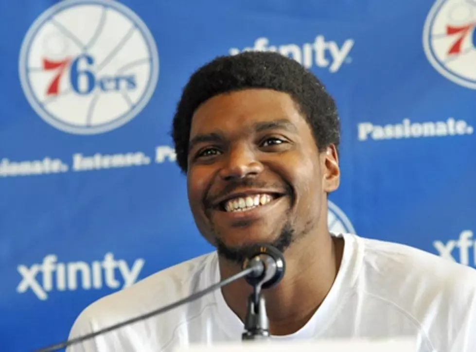Newest Sixer Bynum Receives Rock-Star Welcome